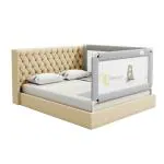 Kids Station Baby Bed Rail Guard for Kids Safety L- 6' or 180cm, H- 2'6