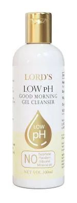 Lord's Homeopathic Laboratory Private Limited Low PH Good Morning Gel Cleanser No Sulphate Paraben korean glow skin 100 ml