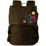 F Gear Milestone Olive Canvas Laptop Backpack 20 L