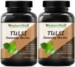 Naturewell Tulsi Immunity Booster Capsules Advanced, 60 Capsules Each (Pack Of 2)
