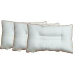 SAHI CRAFTS Ultra Slim Pillow for Neck Pain Relief - Low Profile, Supportive Memory Foam Pillow for Back and Stomach Sleepers (Pack Of 3)