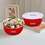 TOPMTOP Microwave Safe Bowl serving bowl each bowl 450ml (pack of 2)