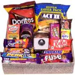 Food Library The Magic of Nature Chocolate Gourmet Diwali Food Gift Hamper Basket, 32.14 G (Set Of 14)