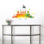 Rawpockets Flag Hoisting In Colourful Red Fort And Pigeon