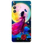 Toppings Printed Matte finish Vinyl Skin Sticker (This is not Back Case Covers) Scratch Less for Mobile Back and Camera lens for vivo X Fold2 Design B08 -MT