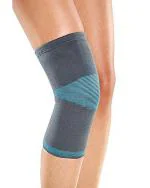 KUDIZE Tubular Elastic Knee Support Grey, 3XL