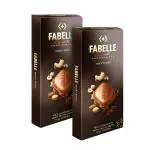 Fabelle Rocky Road - Diwali Chocolate Gift Pack of 2 x 120g, Pack of 2 (Premium Packaged Large Luxury Milk Chocolate Bar with Fruit, Nuts and Crispies, Best Diwali Gift For Family)
