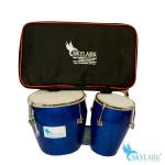 SKYLARK INTERNATIONAL Bongo Drum with Professional Sound (Blue) Good Quality