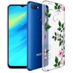 Fashionury Designer Stylish Printed Back case Cover for realme u1 Transparent