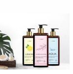 ECONATURE Body Wash Shower gel | Cherry Blossom + Aqua + Lemon Liquid Soap For Body Wash 275 ML