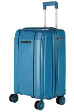 Nasher Miles Blue Polypropylene Tokyo Expander Hard Sided Trolley Bag 1 Pc 55 cm
