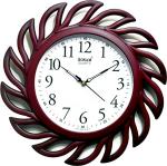 Sonam White Plastic Analog Wall Clock for Home/Office, 13.97 x 13.97 Inch