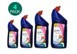 FOCUS AT PRESENT Premium Liquid Toilet Cleaner 500ml*4 (Pack Of 4)