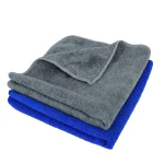 SOBBY Microfiber Cloth for Car Cleaning Bike Cleaning Vehicle Washing Cloths - 40cm x 40cm 340 GSM (Set of 2 Multi Colour)