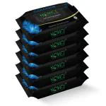 NOVEL Refreshing Wipes Cologne Fragnance Pack of 6 (150 Wipes)