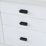 ShineSnap Black Wardrobe Handle, Drawer Handle, Handle for Wardrobe, Door knob, Wardrobe Handles (Pack of 2)