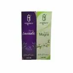 Regince Natural Room Air Freshner Spray combo, Mogra & Lavender- 400mL(Pack of 2)|Water based long lasting Fragrance for Home,Office & Car|Long Lasting Fragrance
