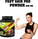 Inlazer Fast Pro Weight Gain Powder _ Protein Powder For Men Women, Stronger Stamina Weight Gainers/Mass Gainers (200 g, No Flavour)