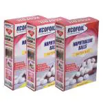 KCOFOIL Naphthalene Balls 100gm white mothballs Pack of 3