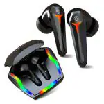 pTron Bassbuds Turbo 40ms Low Latency Gaming TWS Earbuds, AI-ENC Calls,45H Playtime & BT 5.3 (Black)