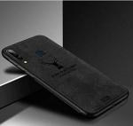 Lejaao Vivo Y12 Y15 Y17 Black Polycarbonate, Thermoplastic Polyurethane Mobile Back Cover (16 x 7.5 x 0.9 cm)