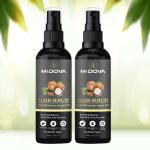 MIDOVA HAIR SERUM WITH MOROCCAN ARGAIN OIL RESTORING MOISTURE SOFT ,SHINY ,FRIZZ FRESS HAIR FOR ALL HAIR TYPE (PACK OF 2)