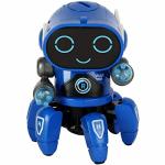 JAGSHANTI GIFT COLLECTION Plastic All Direction Movement Bot Robot Musical Toy 36 months to 12 years