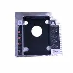 Multy Byte Universal 9.5mm SATA HDD/SSD Caddy Adapter for Laptop CD/DVD-ROM Drive Replacement - Fast & Reliable Connection, Dual Boot Support