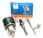 Mass Pro Heavy Duty 13mm Drill Chuck With (SDS Adaptor, Chuck Key) Set Female 1/2