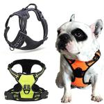 Pets Empire Reflective Oxford Material Vest Adjustable No Pull Pet Harness For Dogs, Large, Green