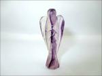 Jet International Purple Flourite Angel Gemstone - 2 inch