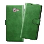 HANIRY Flip cover For Samsung J7 Max flip cover / SM-G615F flip cover / Green
