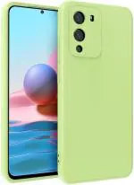 Wellchoice Back Cover for Infinix Note 12 TURBO, Infinix Note 12 5G ( Liquid Silicone ) (Green, Grip Case, Silicon, Pack of: 1)