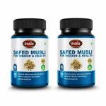 Osnia Safed Musli Extract 60 Capsules Supplement, 500 mg - Pack of 2