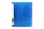 Keny Business Card Folder | Visiting / Name Card Organizer | 10 Cards Size | 600 Pockets with Index | Blue (760/600 Blue)