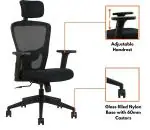Deepak Furniture Jazz High Back Ergonomic Office Chair