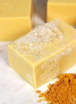 Shopiox Turmeric Soap Base Melt And Pour Handmade Soap Raw Material 1Kg - 1000 G (Pack Of 3)