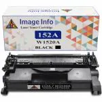 ImageInfo 152A Toner Cartridge for with Chip HP 152A / W1520A Toner Cartridge for HP Laserjet PRO 4004 / 4004D / 4004DN / 4004DW / 4104 / 4104DW / 4104FDN / 4104FDW / 4104dw / 4104fdn / 4104fdw / 44004dn / 4404d / 4404dw MFP Printers