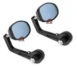 Mahabir Black Handle Bar & Mirror For Fz-X Suitable