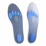 Silicone Gel Insole Cushioning Comfortable Arch Support Shoe Insole for Pain Relief ( Large)
