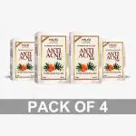Misti Herbal Remedies Anti Acne Seabuckthron Soap |Anti Acne & Pimple Soap | Sea Buckthorn with Tea Tree Oil - 75 gm - Pack of 4