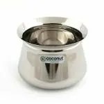 Coconut Stainless Steel Temple Handi 500 ml