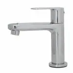 JAQUAR Opal Prime Series Table Mounted Swinging Spout HOT and Cold Sink Mixer (Chrome) | TOP Lever, Brass Body Water Tap/Faucet/Cock for Bathroom/Kitchen Wash Basin | OPP-CHR-15001PMGA
