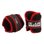 De Jure Fitness Ankle Weight 1.5Kg x 2Pc Ankle Weights for Running, Jogging, Cycling, Exercise, Gym, Workout (1.5 KG Pair)