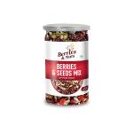 Berries & Nuts Trail Mix | Berries & Seeds Mix | 200 Grams | 1 Bottle of 200 Grams | Cranberries, Blueberries, Gojiberries, Strawberries, Pumpkin, Sunflower, Chia, Watermelon, Flax Seeds