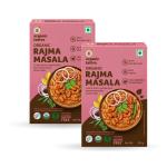 Organic Tattva 200 Gram Rajma Masala| Pesticide and Chemical Free With Natural Oils Rich Aroma| Naturally Gluten Free|(100 Gram 2 Packs)