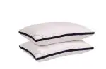 Springtek White Microfibre Sleeping Pillow 17 inch x 27 inch (Pack of 2)