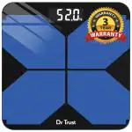 Dr Trust USA Unbeatable Personal Scale-524, Digital Weighing Machine for Body Weight Check, Electronic Machine Measure Weight Automatically - 3-Year Warranty