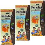 Herbshd Memo Forte Syrup 200ml For Healthy Memory, Brain Improvement (Pack Of 3)