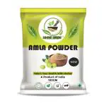 DIVINE HERBS Amla Indian Gooseberry Powder for Hair Growth (100 Grams), Black Colour, Drinking and Eating